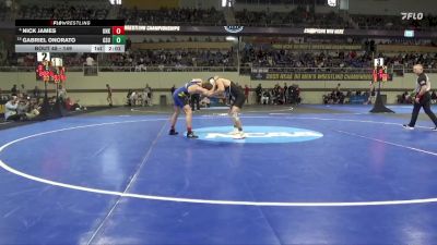 149 lbs Champ. Round 1 - Gabriel Onorato, Glenville St. vs Nick James, Neb.-Kearney