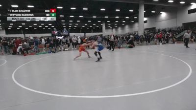 120 lbs Cons. Rd Of 16 - Tyler Baldwin, South Dakota vs Waylon Burress, Team Missouri Select