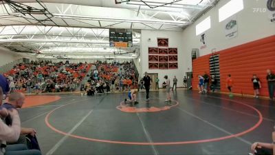 101-104 lbs Round 3 - Weston Headlee, Sheridan Junior High School vs Joshua Haddix, Thermopolis Middle School