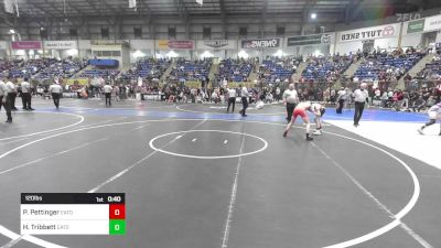 120 lbs Consi Of 8 #1 - Preston Pettinger, Eaton vs Hudson Tribbett, Eaton