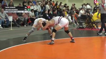 141 lbs 1st Place Match - Mark Samuel, Roanoke College vs Skyler Hickman, Washington & Lee