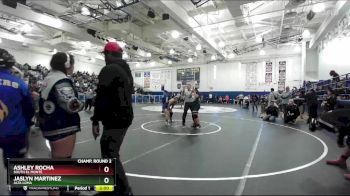 155 lbs Champ. Round 2 - Ashley Rocha, South El Monte vs Jaslyn Martinez, Alta Loma