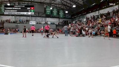 63-67 lbs 3rd Place Match - Corbin Spiniolas, None vs Jaxon Benicky, Force Elite