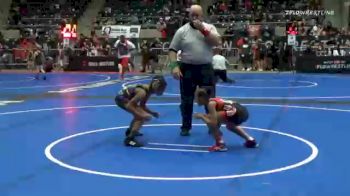 75 lbs Quarterfinal - Rain Scott, Unattached vs Akeilah Marshall, Avengers