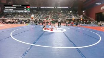 190 lbs Cons. Round 3 - Kamia Runyan, Big Piney vs Adia Price, Green River