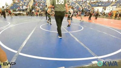 105 lbs Final - Kohen Martin, Catoosa Youth Wrestling vs Leland Holden, Ponca City Wildcat Wrestling