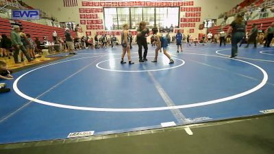 83-90 lbs Rr Rnd 2 - Brantley Arluck, Spartan Mat Club vs Everly Macke, F-5 Grappling