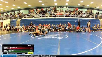 150 lbs Semis (4 Team) - Elijah Williams, Portage vs Skyler Mack, Indiana Creek