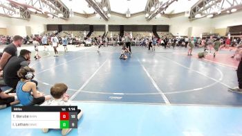 69 lbs Rr Rnd 4 - Talan Berube, Smittys Barn vs Isaiah Latham, South Side Wrestling Club