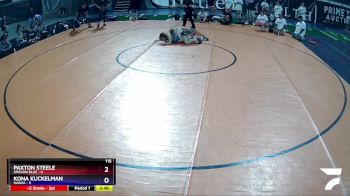 115 lbs Semis & Wb (16 Team) - Paxton Steele, Oregon Blue vs Kona Kuckelman, Hawaii