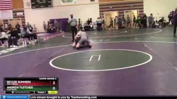 145 lbs Champ. Round 2 - Skyler Summers, Oak Harbor vs Andrew Fletcher, Kentwood