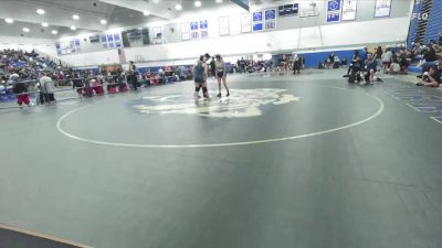 105 lbs Champ. Round 2 - Cynthia Sevilla, Newport Harbor vs Nohea Booth, Marina