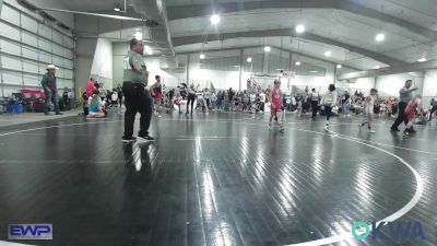 88 lbs 3rd Place - Kasen Peters, Claremore Wrestling Club vs Kacy Purmal, Tiger Trained Wrestling