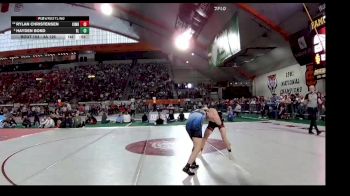 4A 126 lbs Cons. Round 1 - Rylan Christensen, Kimberly vs Hayden Bond, Bear Lake