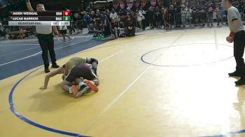 132 2A Quarterfinal - Jaden Weisgal, Brandon vs Lucas Barrios, Mater Academy