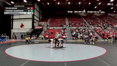 149 lbs Quarterfinal - Dylan Brown, Central Oklahoma vs Zachary Harrington, Quincy