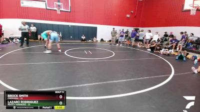 205 lbs Round 3 (6 Team) - Brock Smith, Chickasha vs Lazaro Rodriguez, Reece`s Warriors