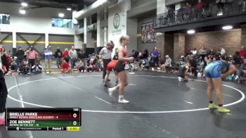 130 lbs Round 1 (16 Team) - Zoe Bennett, Sisters On The Mat vs Brielle Parke, Sebolt Women Wrestling Academy