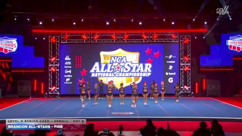 Brandon All-Stars - Fire [2026 L6 Senior Coed - XSmall Day 2] 2026 NCA All-Star National Championship