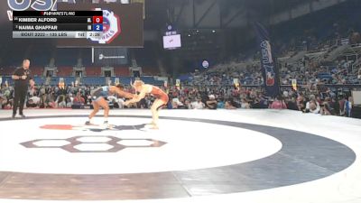 135 lbs Quarters - Kimber Alford, Alabama vs Naima Ghaffar, Indiana