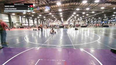 126 lbs Consi Of 32 #1 - David Lewis, VA vs Luke Kaufman, OH