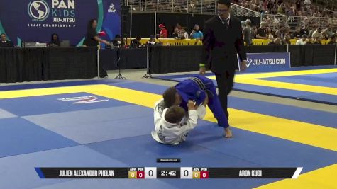 Aron Kuci vs Julien Alexander Phelan 2025 Pan Kids Jiu-Jitsu IBJJF Championship