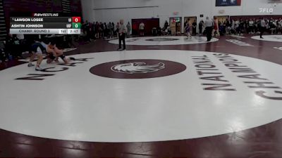 174 lbs Champ. Round 2 - Lawson Losee, Upper Iowa vs Ashtin Johnson, Sioux Falls