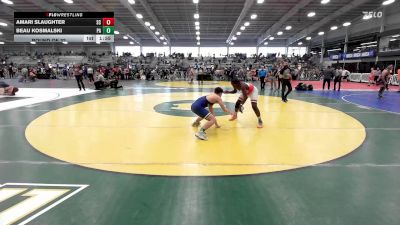 160 lbs Round Of 32 - Amari Slaughter, SC vs Beau Kosmalski, PA