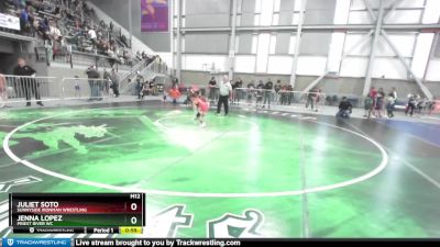 46 lbs Round 1 - Jenna Lopez, Priest River WC vs Juliet Soto, Sunnyside Ironman Wrestling