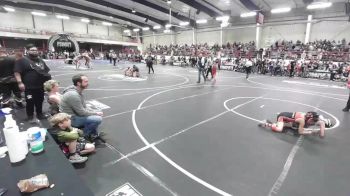 73 lbs Quarterfinal - Joziah Herrera, Valley Bad Boys vs Emrik Crandell, Mogollon
