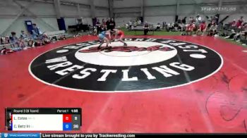 145 lbs Round 3 (8 Team) - Lucas Estes, Team Missouri Blue vs Carl J Betz III, New Jersey