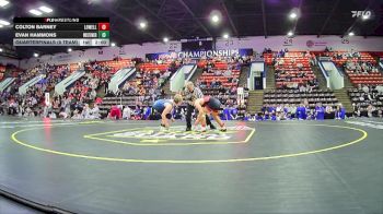 157 lbs Quarterfinals (8 Team) - Colton Barney, Lowell HS vs Evan Hammons, Warren Woods-Tower HS