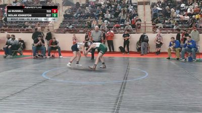 85_B lbs Round Of 64 - Aj Russell, Tussey Mountain vs Nolan Johnston, West Greene