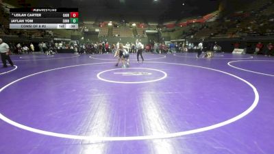 190 lbs Consi Of 8 #2 - Leilah Carter, Cabrillo vs Jaylah Yom, Sunnyside