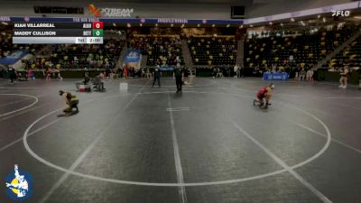 130 lbs Champ. Round 1 - Maddy Cullison, Bettendorf vs Kiah Villarreal, Algona