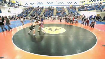 285 lbs Quarterfinal - Zay Goodman, Jenks Trojan Wrestling Club vs Cason Hawkins, Pryor Tigers