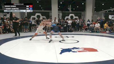70 kg Cons. Sub-rd Of 64 - Sergio Gomez, Monster Garage Wrestling vs Donny Almeyda, Pennsylvania RTC