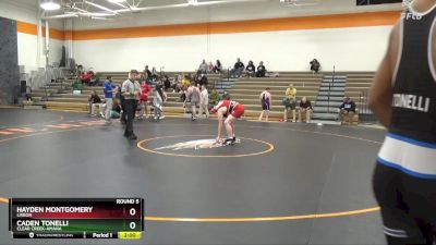 165-175 lbs Round 5 - Hayden Montgomery, Lisbon vs Caden Tonelli, Clear Creek-Amana