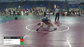 145 lbs Round Of 64 - Riley Kovaleski, Dallas Center Grimes vs Kade Lozinski, Minneota