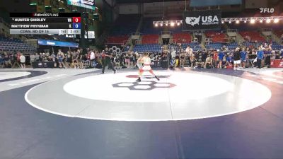 100 lbs Cons. Rd Of 16 - Hunter Shirley, WA vs Matthew Frykman, IL