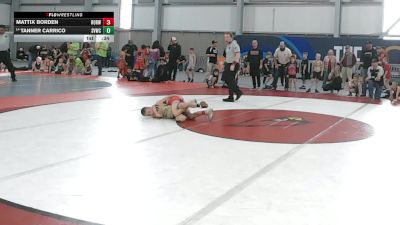 63 lbs Champ. Rd Of 16 - Mattix Borden, Rock Of Redmond Wrestling vs Tanner Carrico, Silver Valley Wrestling Club