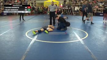 108 lbs Cons. Round 1 - Kayden Robinette, Empyre vs Elliot VonBusch, McNicholas