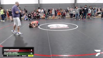 70 lbs Round 3 - Ayden Hernandez, Ascend Wrestling Academy vs Houston Jaimez, Prosser Wrestling Academy