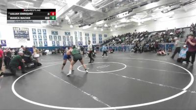 170 lbs Quarterfinal - Bianca Macias, Schurr vs Aaliah Enriquez, John Glenn