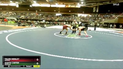 215 lbs Cons. Round 2 - Kadyn Carter, Redmond vs Talon Heinley, Payette