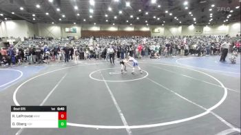 54 lbs Quarterfinal - Reid LeProwse, Mine Yard Dogs vs Owen Oberg, Top Fuelers WC