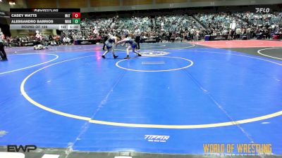 125 lbs Round Of 128 - Casey Watts, Mat Demon Wrestling Club vs Alessandro Barrios, Wright Wrestling Academy