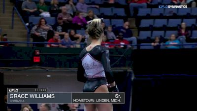 Grace Williams - Floor, Nebraska - 2018 Elevate the Stage - Augusta (NCAA)
