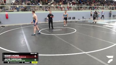 195 lbs Rr1 - Rodney Mcneel, Soldotna Whalers Wrestling Club vs Jacob Carmichael, Bethel Freestyle Wrestling Club