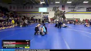 138 lbs 7th Place Match - Frank Budederi, Cedar Rapids Jefferson vs Dawson Franck, Benton Community